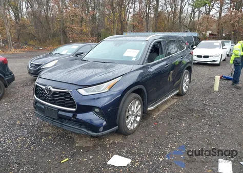 2020 Toyota Highlander Limited from USA, damaged, VIN 5TDDZRBH7LS031245